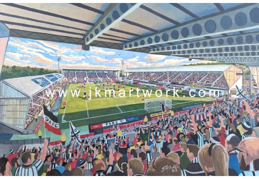 East End Park Stadium Fine Art Print - Dunfermline Athletic FC East End Park Stadium Fine Art Print - Dunfermline Athletic FC